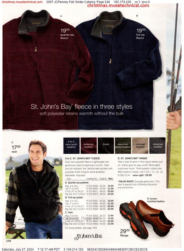 2007 JCPenney Fall Winter Catalog, Page 248