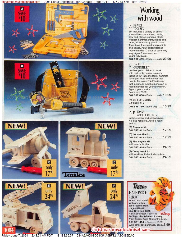 2001 Sears Christmas Book (Canada), Page 1014