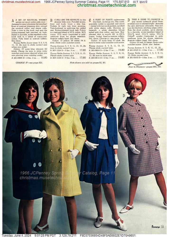 1966 JCPenney Spring Summer Catalog, Page 11