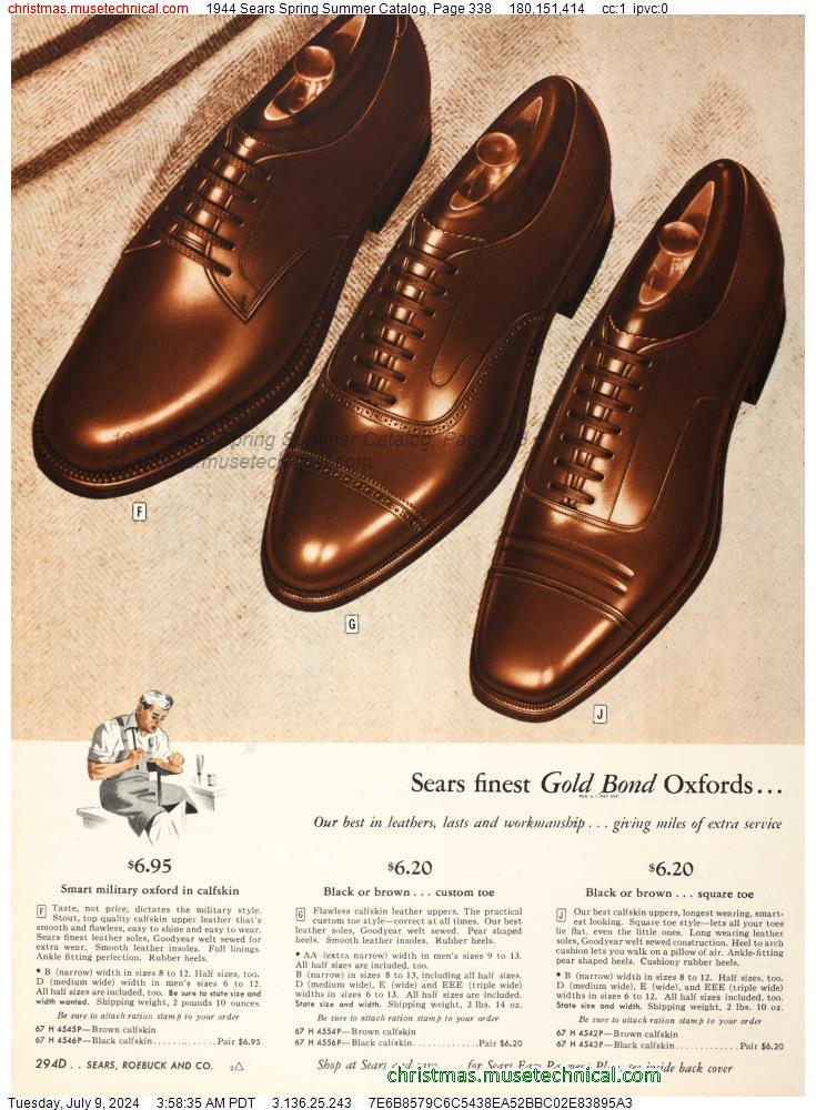 1944 Sears Spring Summer Catalog, Page 338