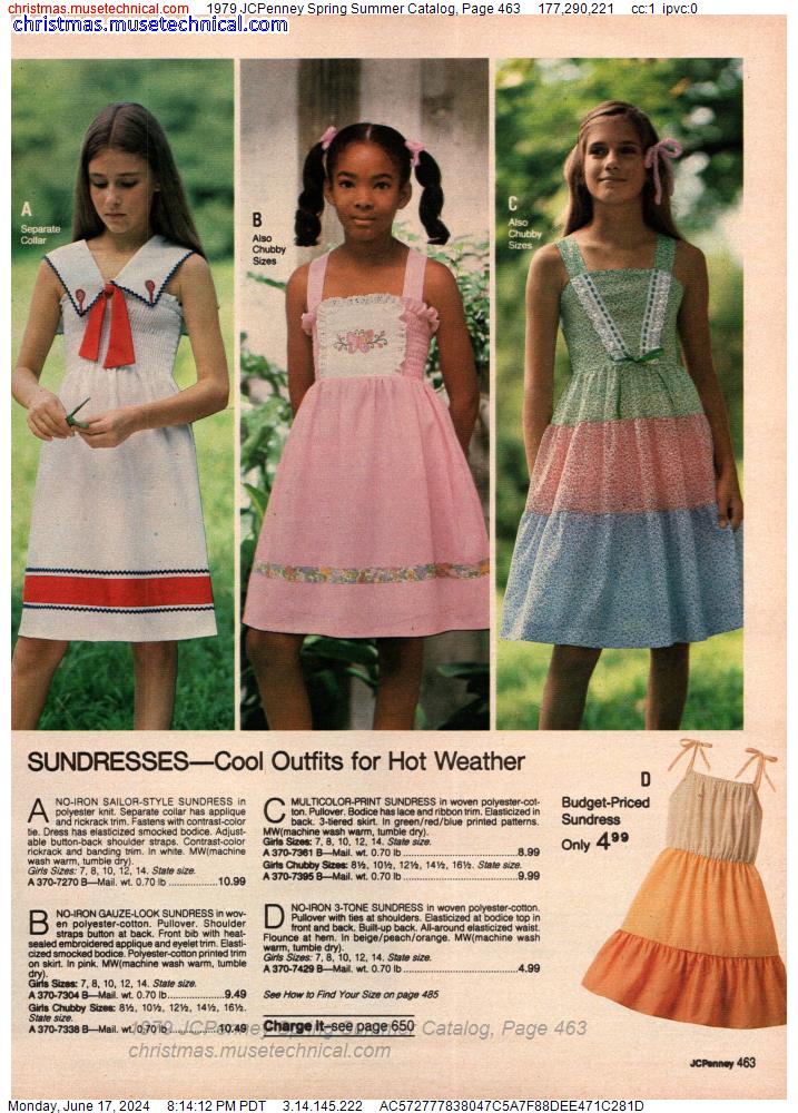 1979 JCPenney Spring Summer Catalog, Page 463