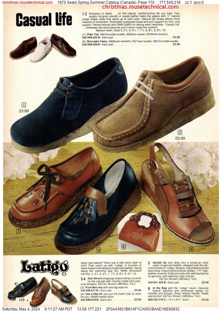 1975 Sears Spring Summer Catalog (Canada), Page 170