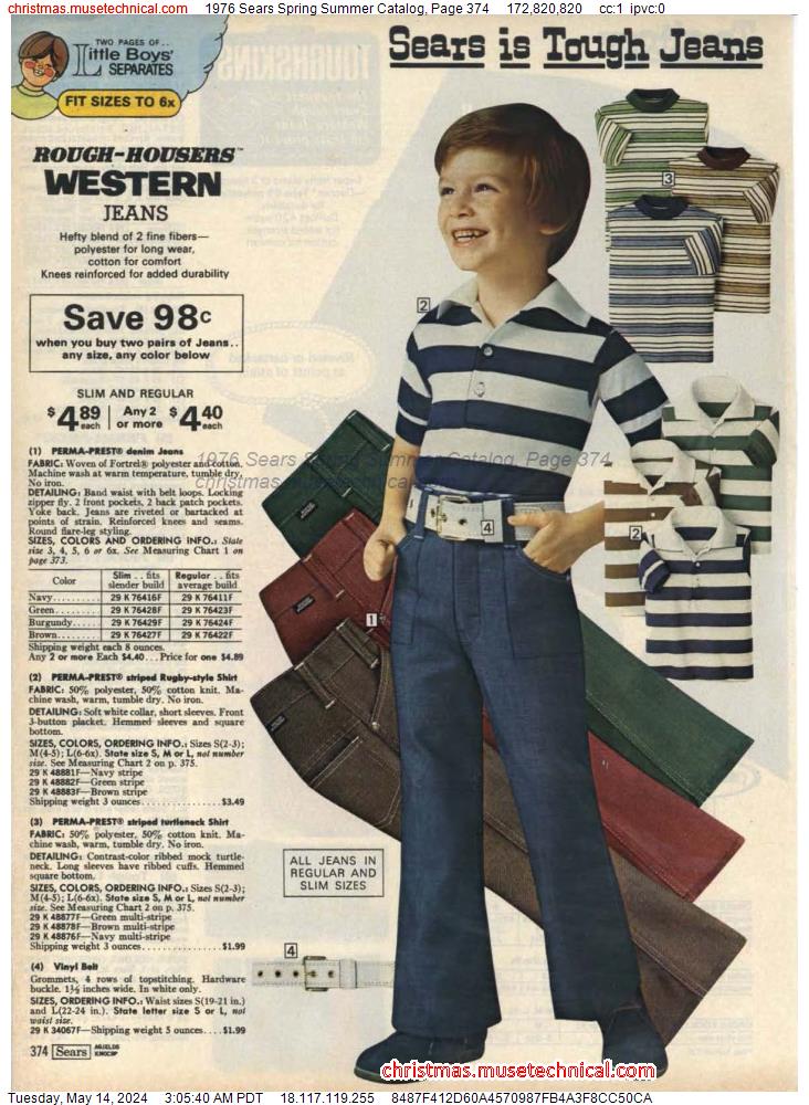 1976 Sears Spring Summer Catalog, Page 374