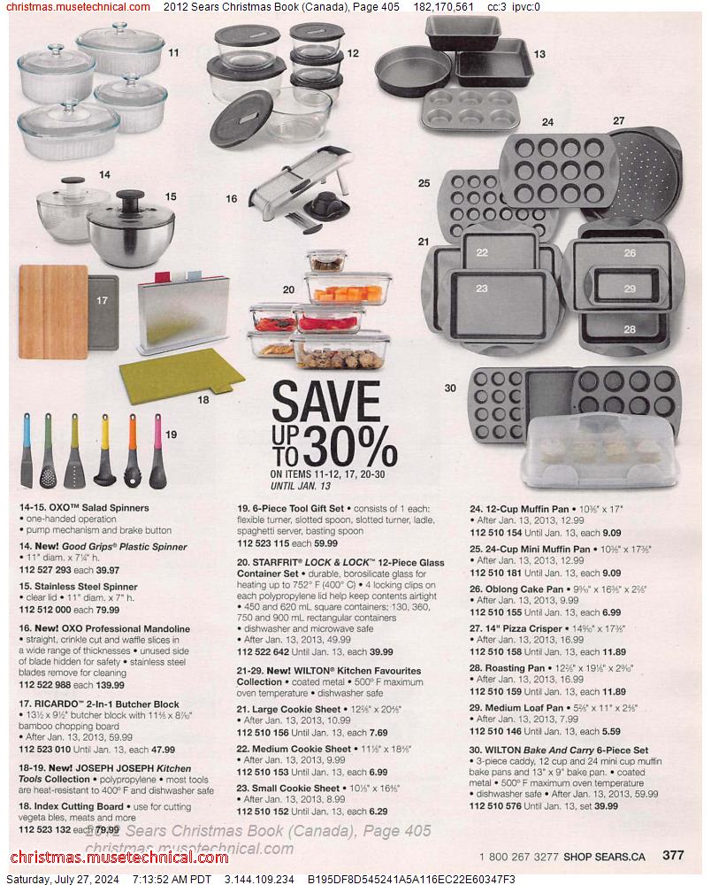 2012 Sears Christmas Book (Canada), Page 405