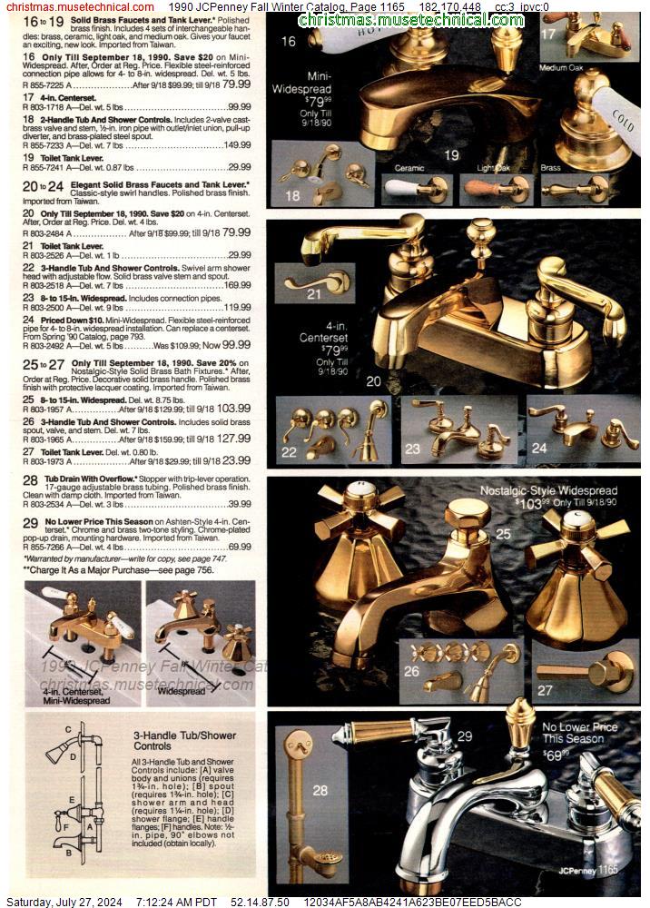1990 JCPenney Fall Winter Catalog, Page 1165