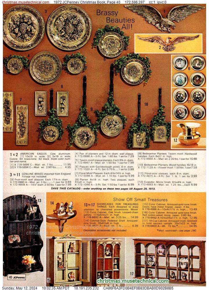 1972 JCPenney Christmas Book, Page 40