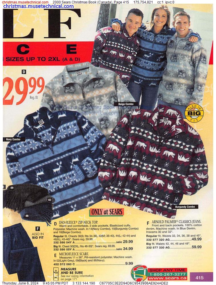 2000 Sears Christmas Book (Canada), Page 415