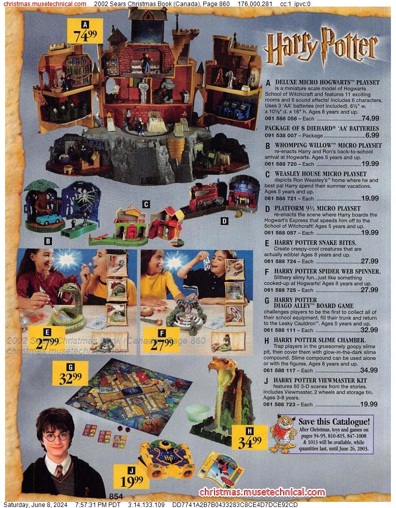 2002 Sears Christmas Book (Canada), Page 860