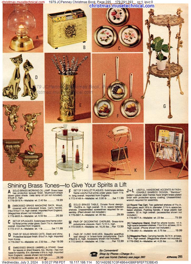 1979 JCPenney Christmas Book, Page 285