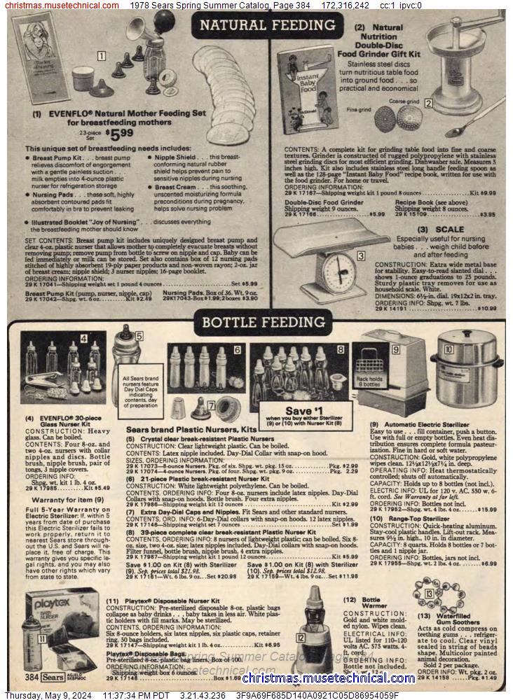 1978 Sears Spring Summer Catalog, Page 384