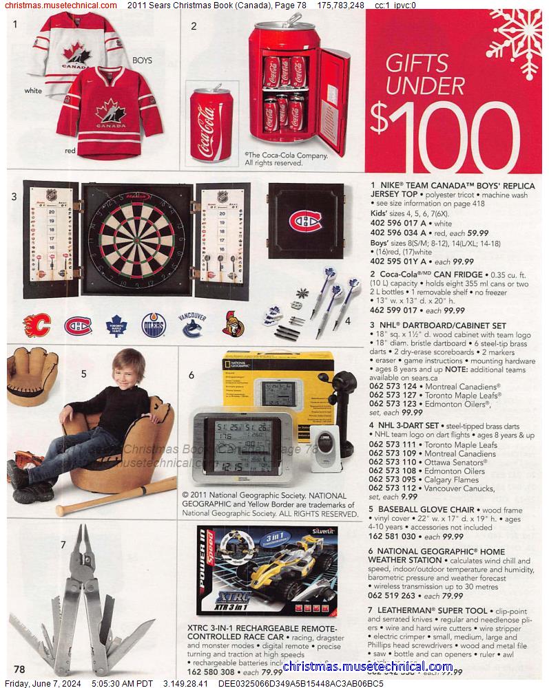 2011 Sears Christmas Book (Canada), Page 78