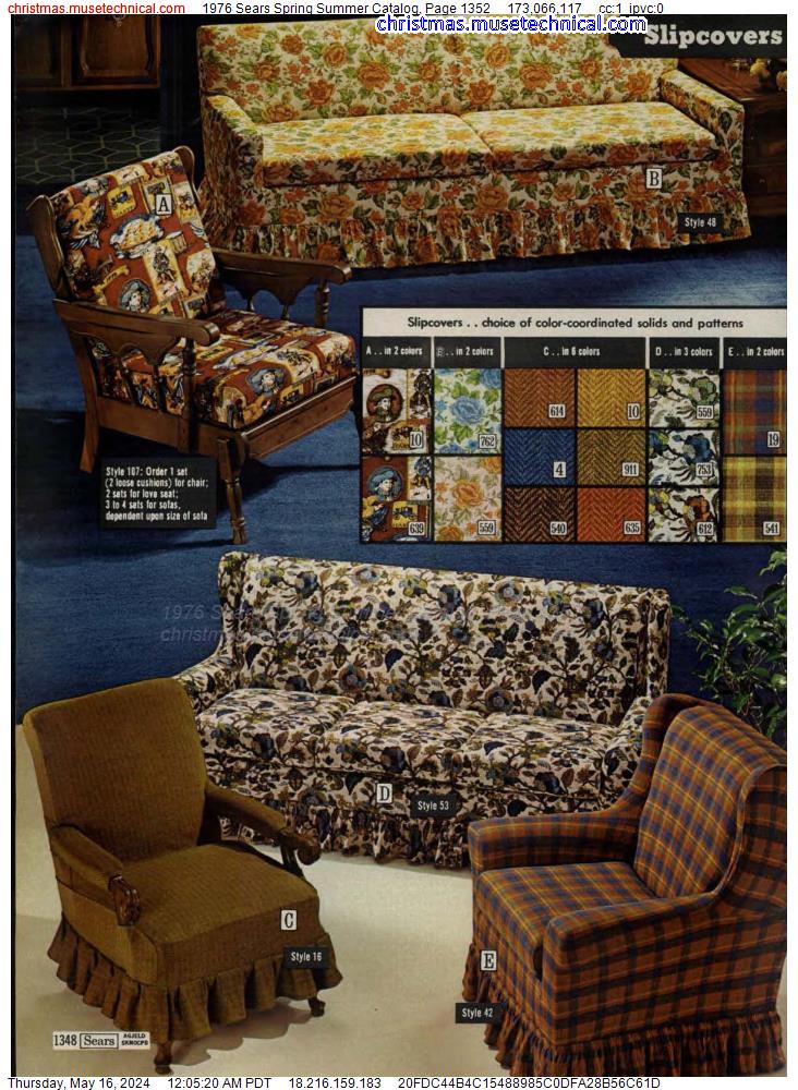 1976 Sears Spring Summer Catalog, Page 1352
