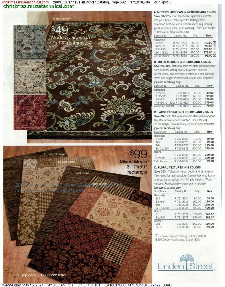 2009 JCPenney Fall Winter Catalog, Page 582
