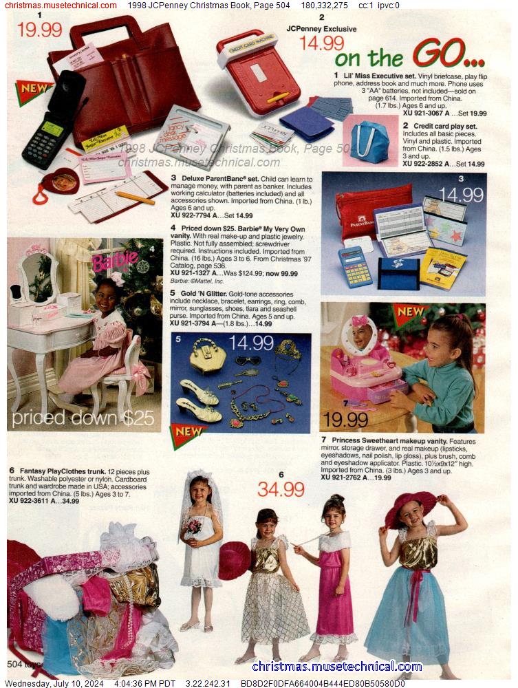 1998 JCPenney Christmas Book, Page 504
