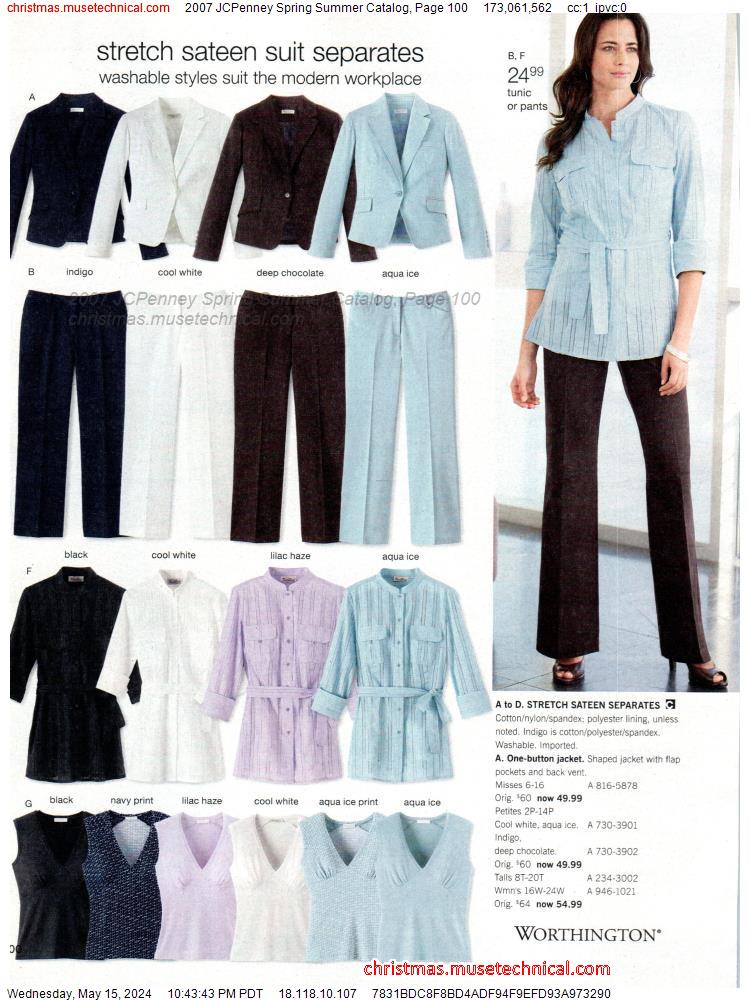 2007 JCPenney Spring Summer Catalog, Page 100