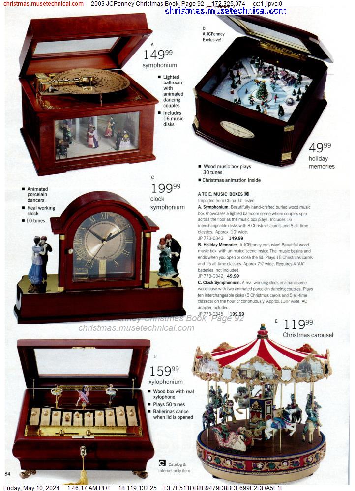 2003 JCPenney Christmas Book, Page 92