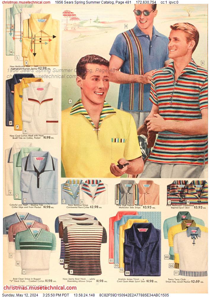 1956 Sears Spring Summer Catalog, Page 481