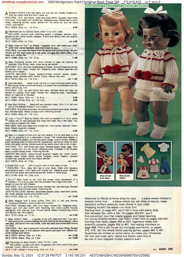 1980 Montgomery Ward Christmas Book, Page 395