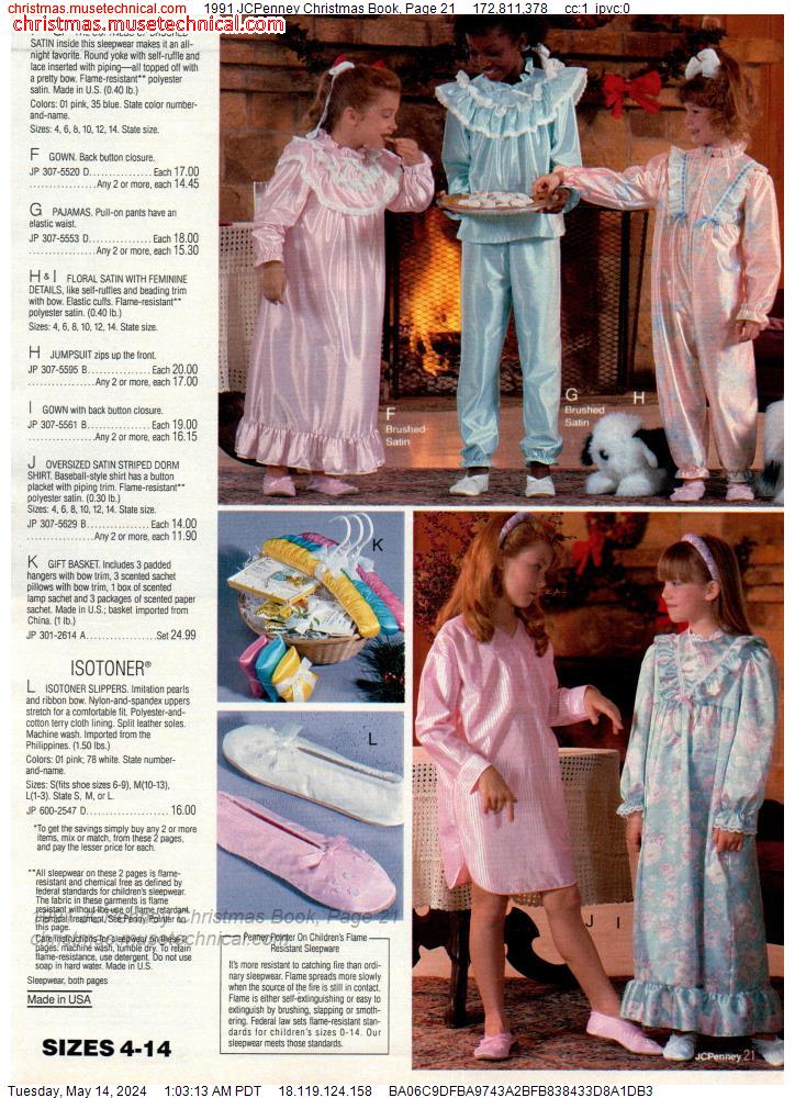 1991 JCPenney Christmas Book, Page 21