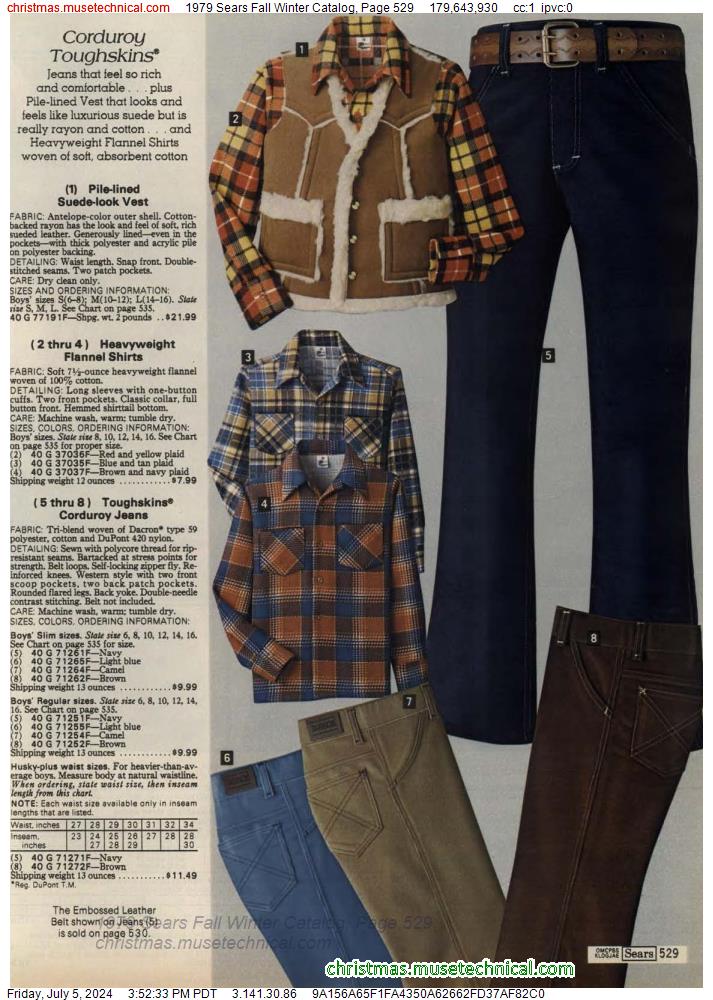 1979 Sears Fall Winter Catalog, Page 529