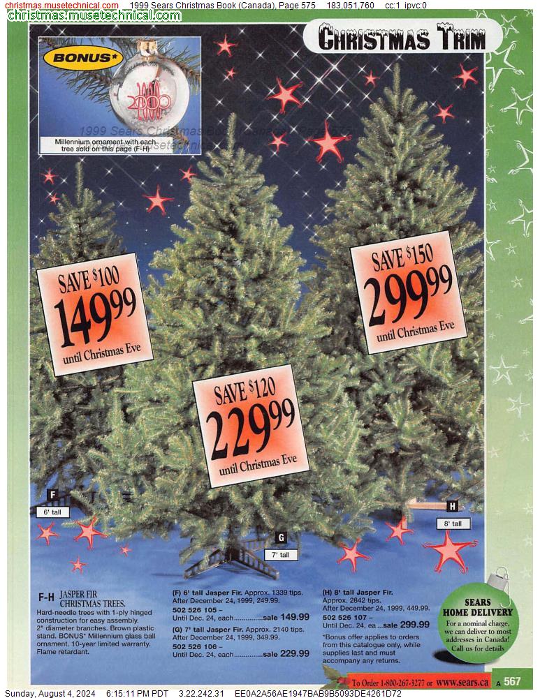 1999 Sears Christmas Book (Canada), Page 575