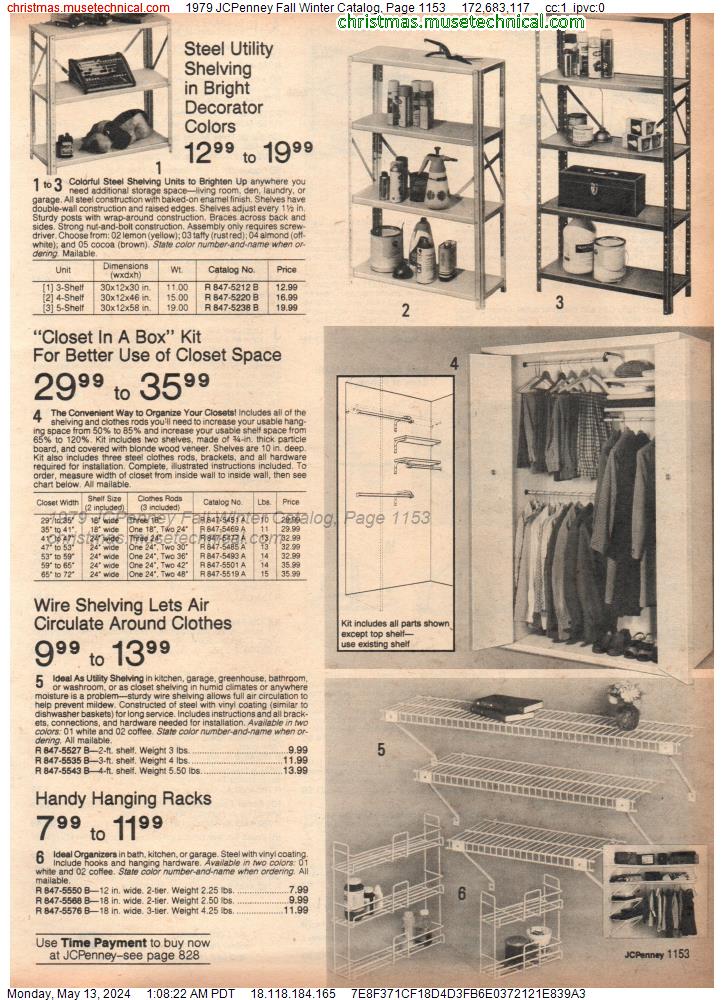 1979 JCPenney Fall Winter Catalog, Page 1153