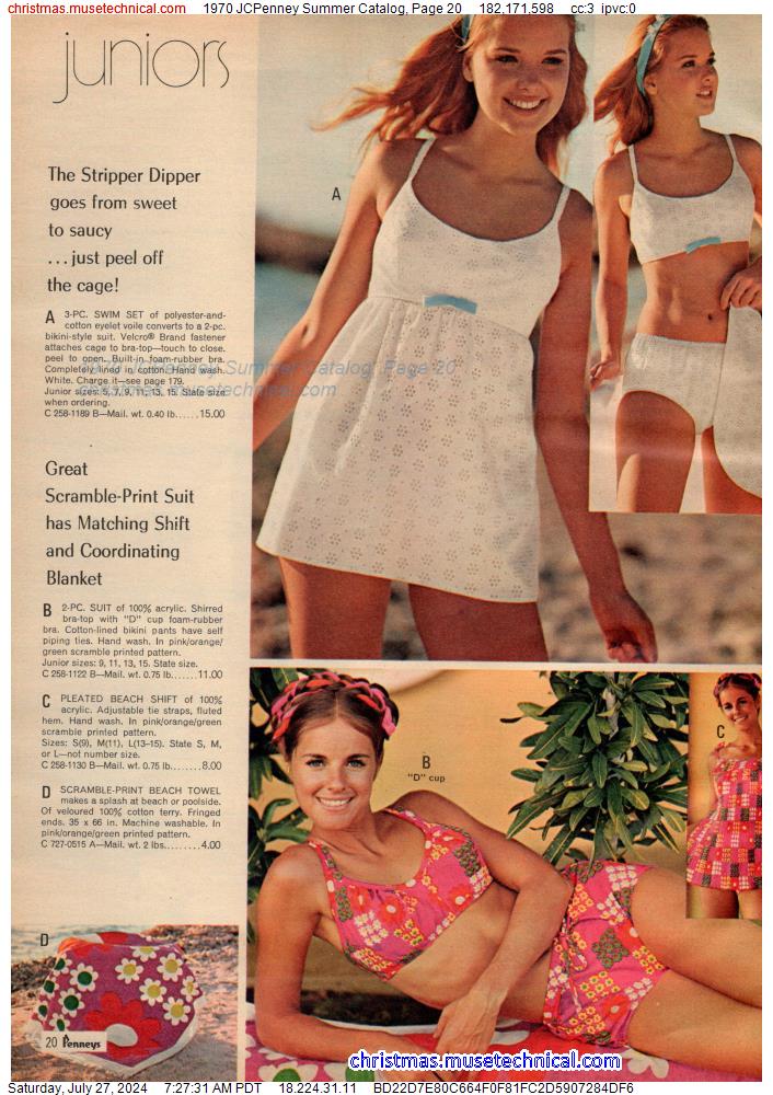 1970 JCPenney Summer Catalog, Page 20