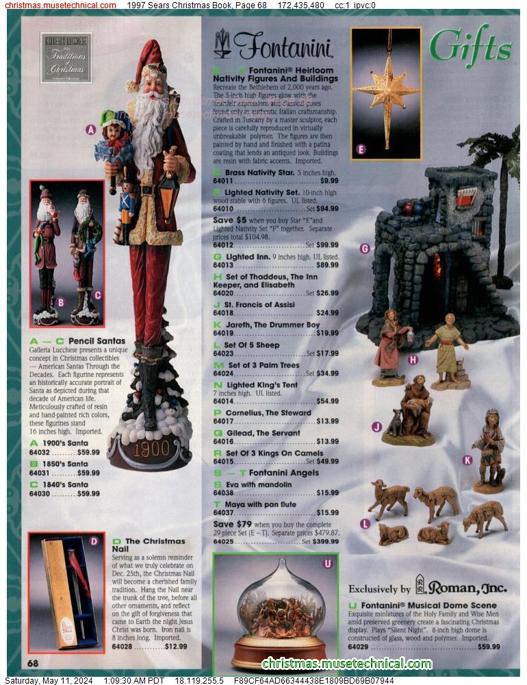 1997 Sears Christmas Book, Page 68