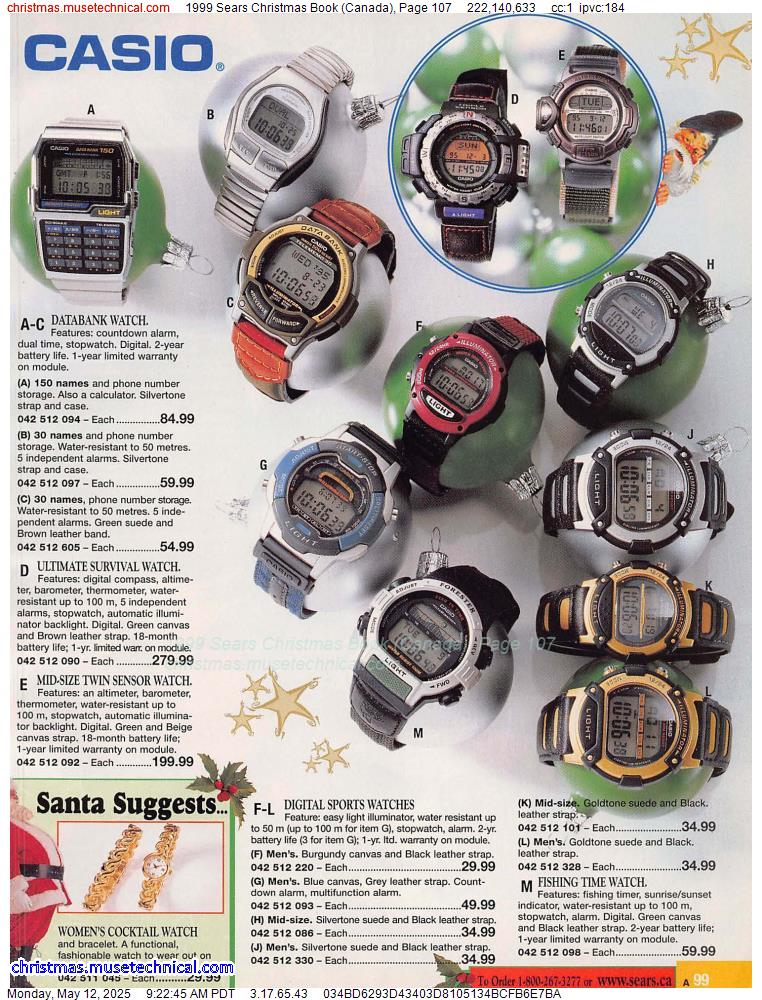 1999 Sears Christmas Book (Canada), Page 107