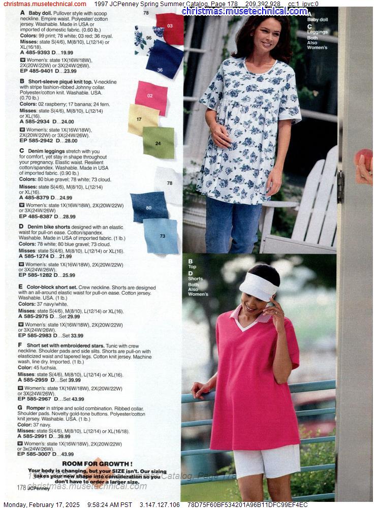 1997 JCPenney Spring Summer Catalog, Page 178