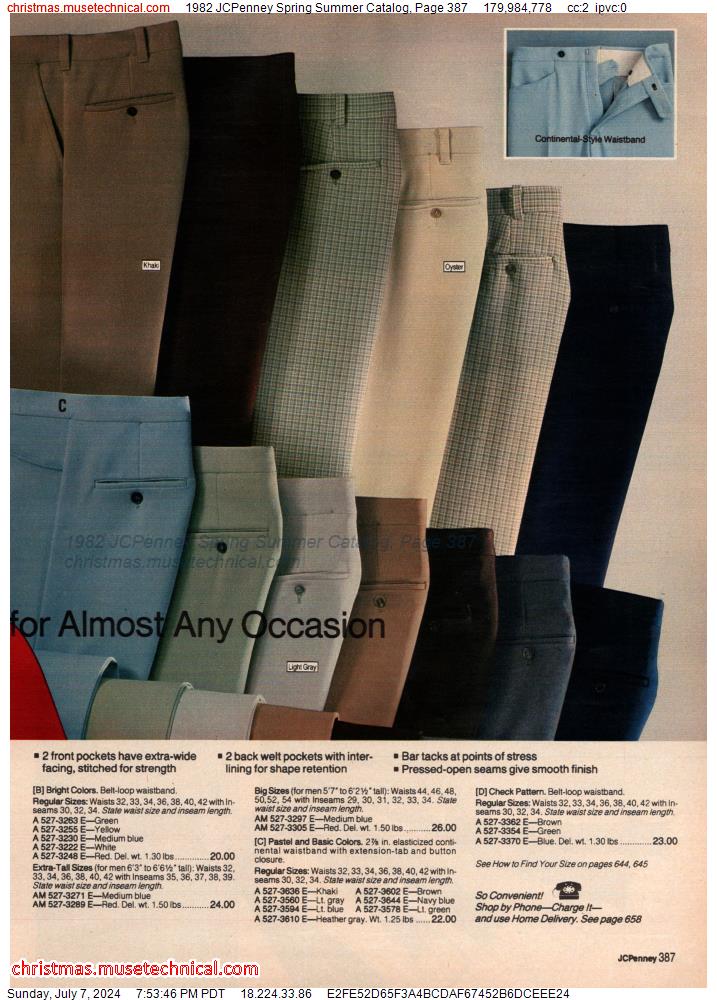 1982 JCPenney Spring Summer Catalog, Page 387