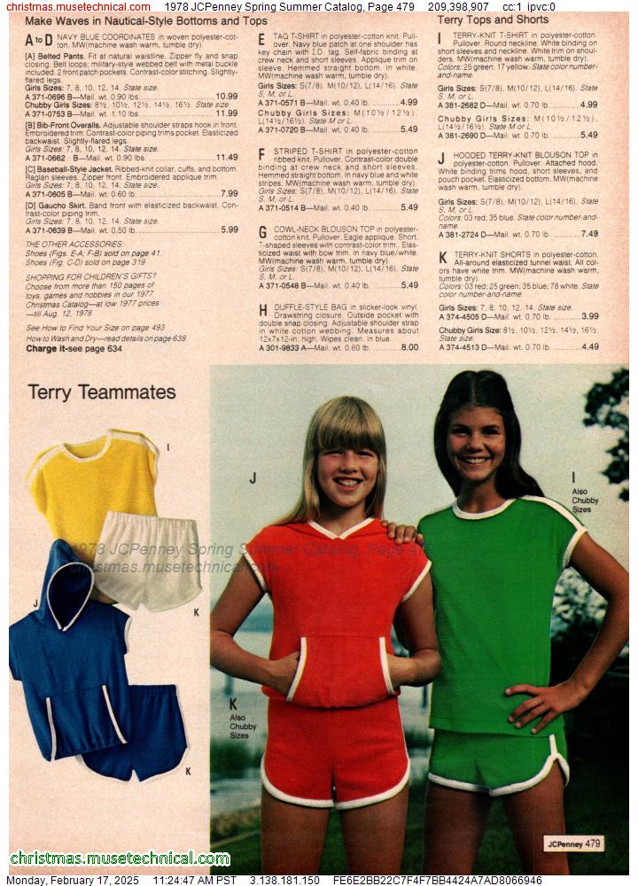 1978 JCPenney Spring Summer Catalog, Page 479