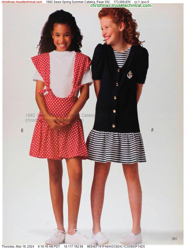 1992 Sears Spring Summer Catalog, Page 302