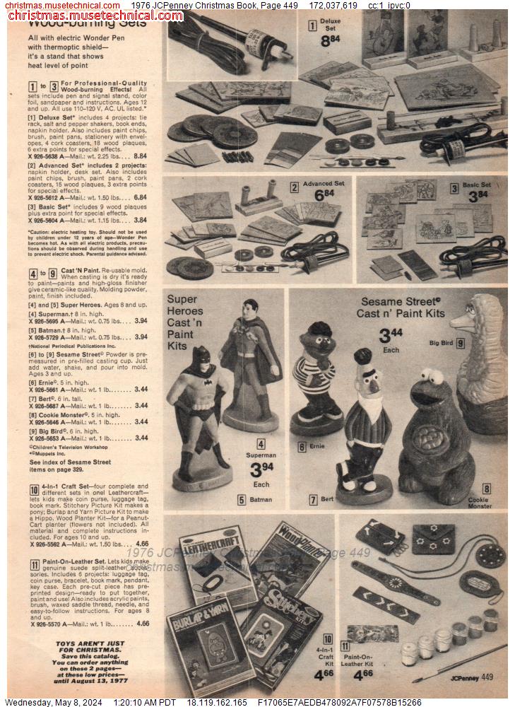 1976 JCPenney Christmas Book, Page 449