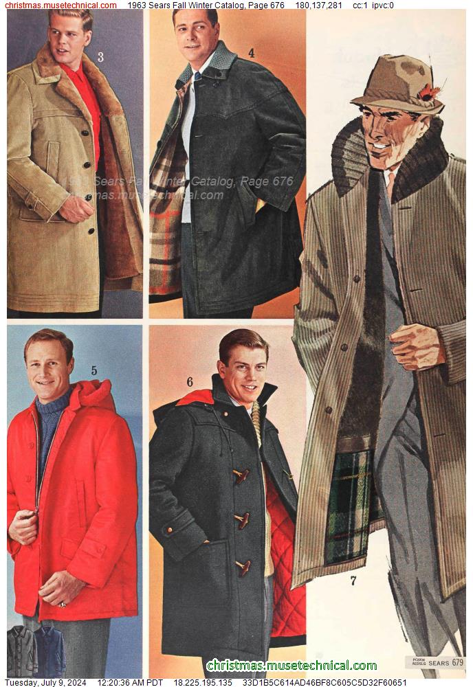 1963 Sears Fall Winter Catalog, Page 676