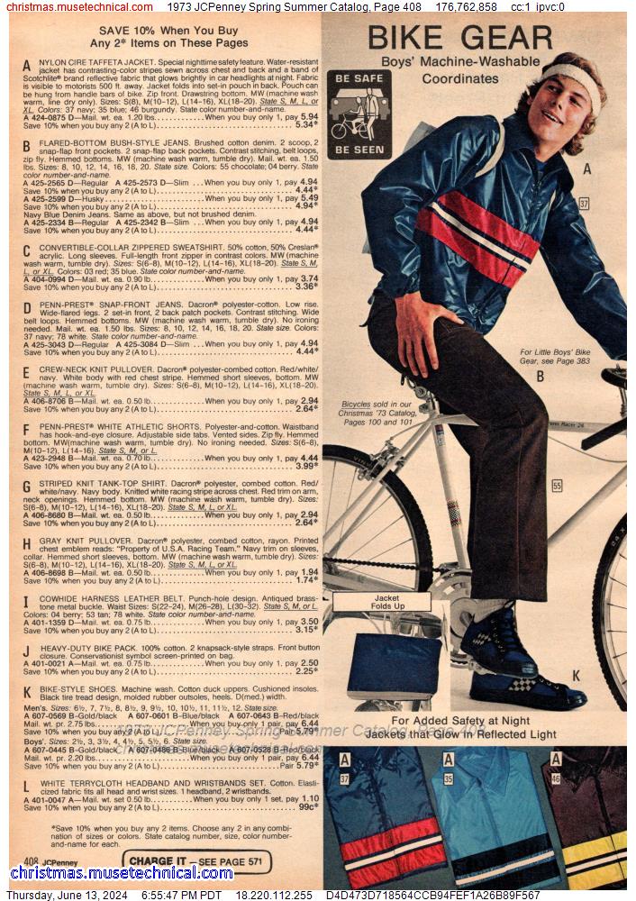 1973 JCPenney Spring Summer Catalog, Page 408