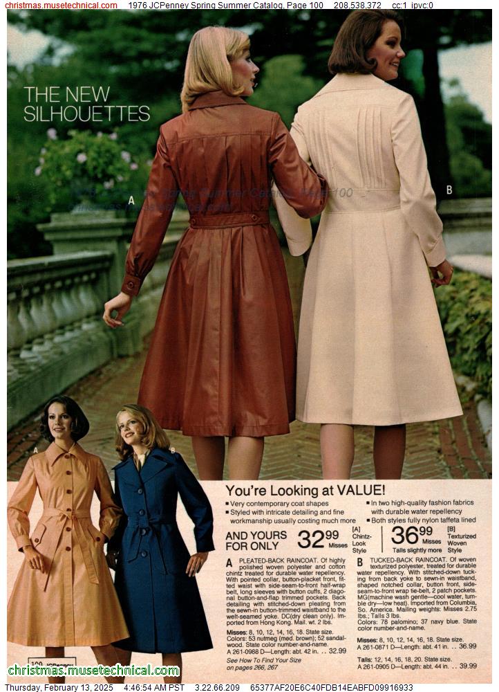 1976 JCPenney Spring Summer Catalog, Page 100