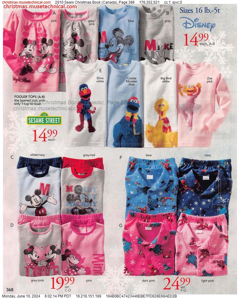 2010 Sears Christmas Book (Canada), Page 386