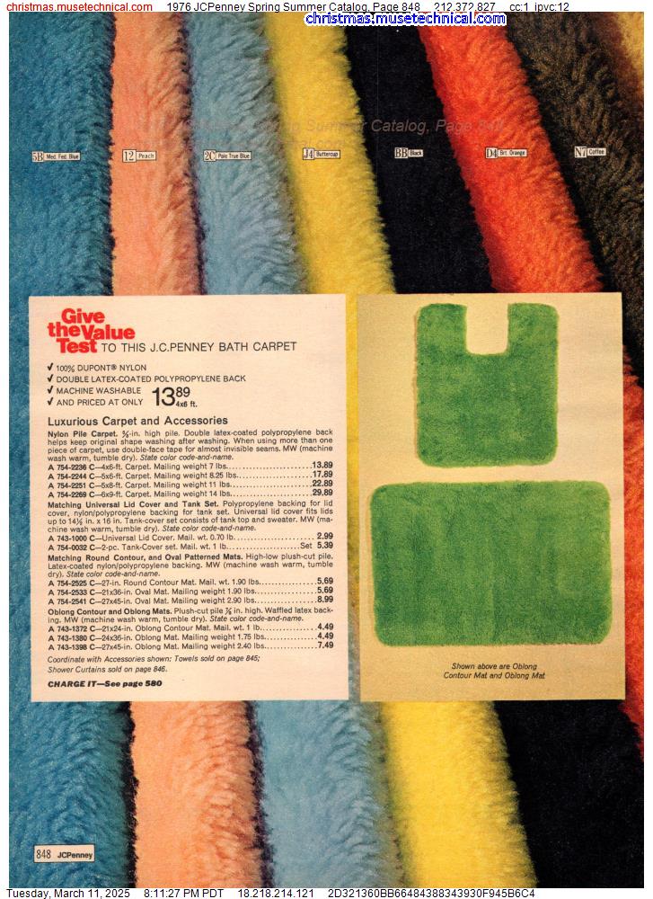 1976 JCPenney Spring Summer Catalog, Page 848