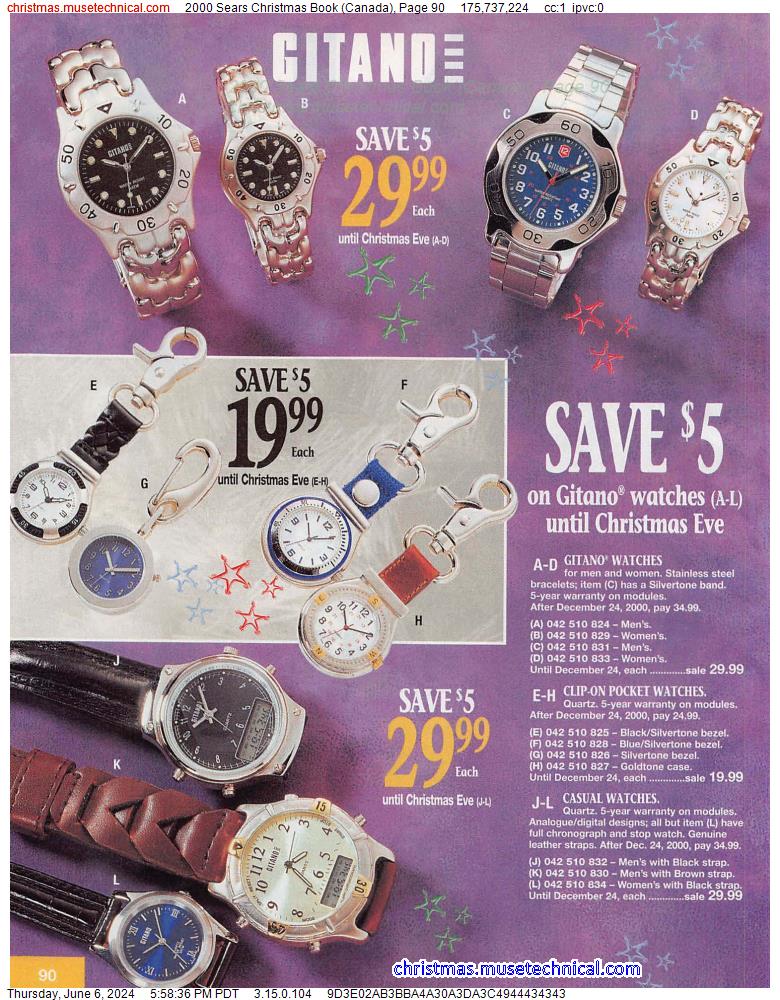 2000 Sears Christmas Book (Canada), Page 90