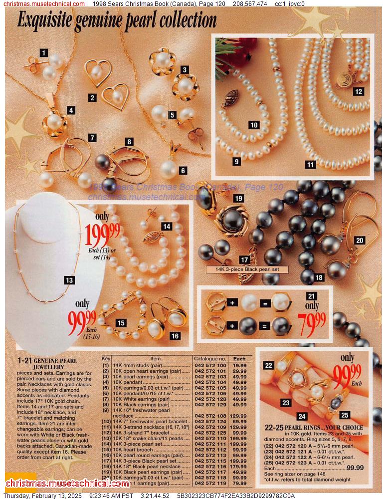 1998 Sears Christmas Book (Canada), Page 120