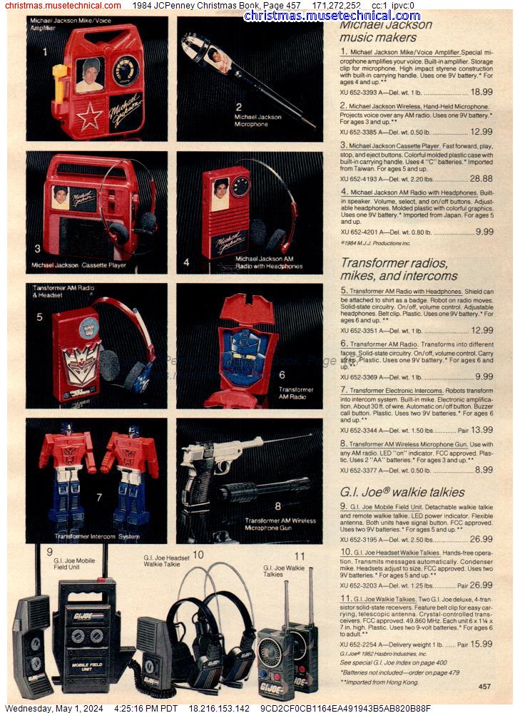 1984 JCPenney Christmas Book, Page 457