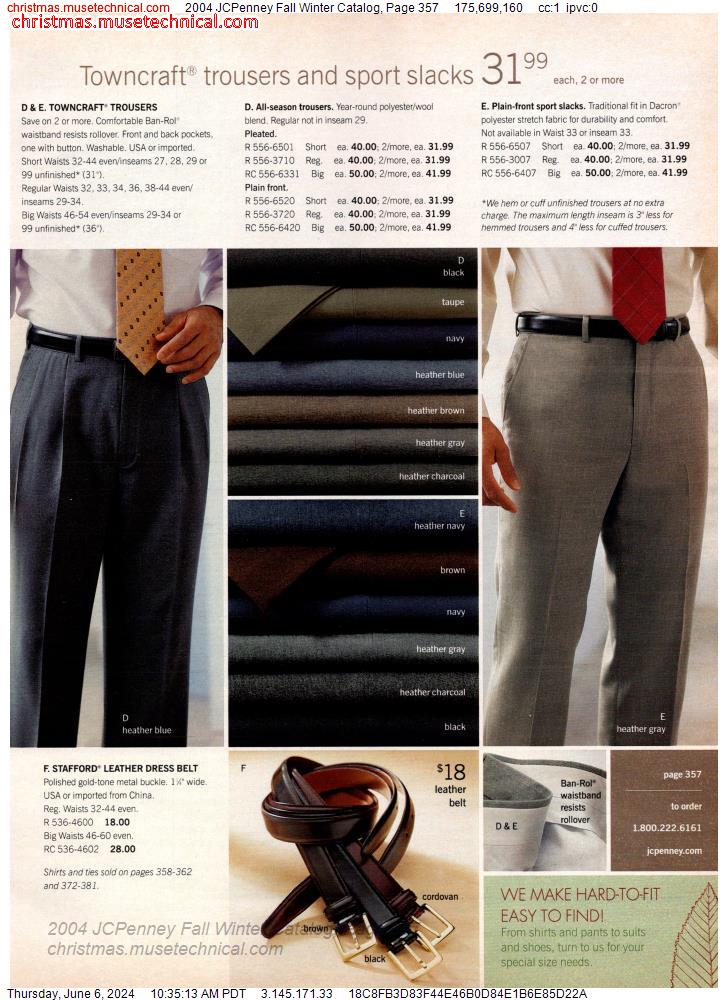 2004 JCPenney Fall Winter Catalog, Page 357