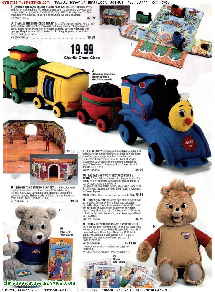 1993 JCPenney Christmas Book, Page 461