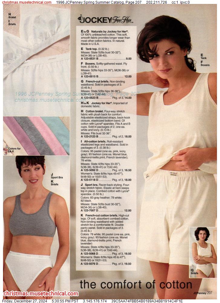 1996 JCPenney Spring Summer Catalog, Page 207