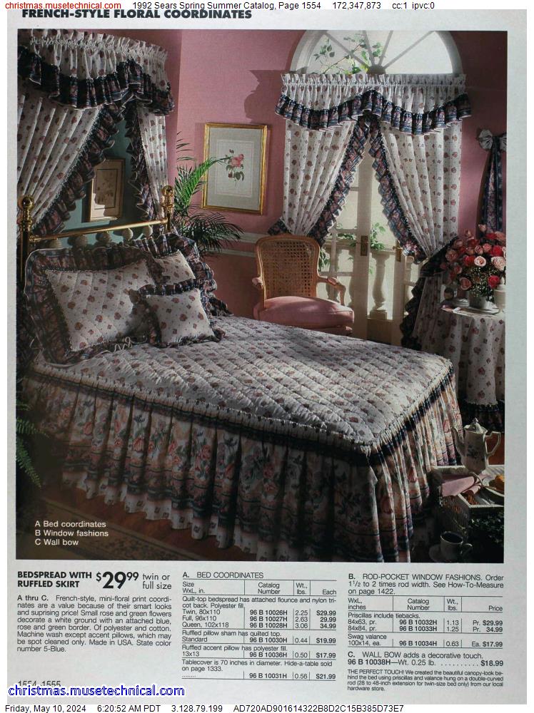 1992 Sears Spring Summer Catalog, Page 1554