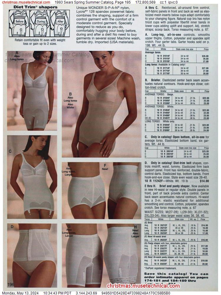 1993 Sears Spring Summer Catalog, Page 195