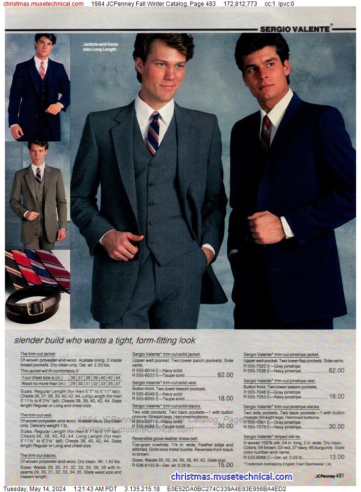 1984 JCPenney Fall Winter Catalog, Page 483