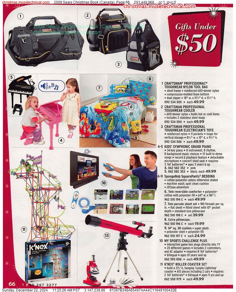 2009 Sears Christmas Book (Canada), Page 66