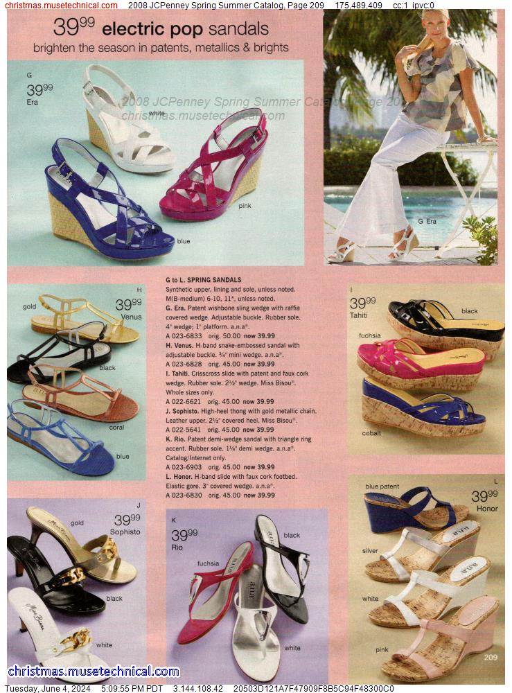 2008 JCPenney Spring Summer Catalog, Page 209